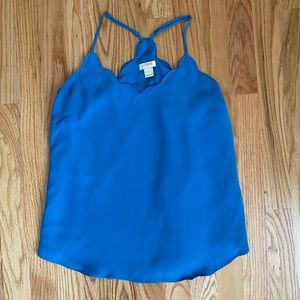 Blue cami